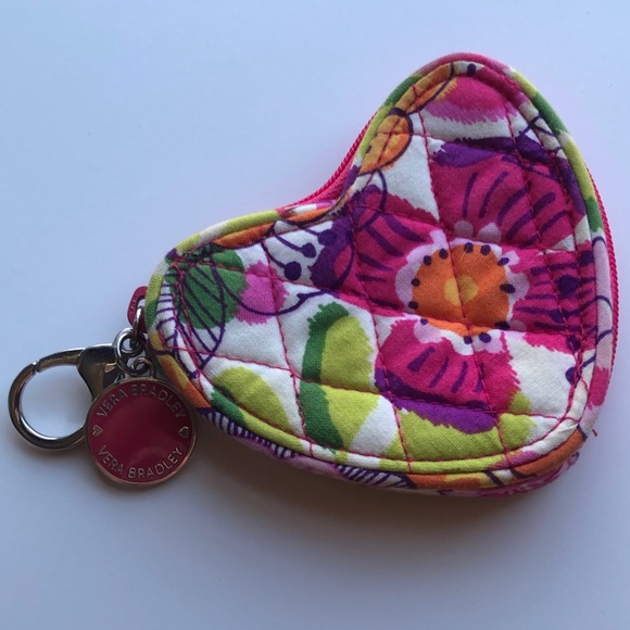 Vera Bradley Accessories - Vera Bradley Clementine Coin Purse and Key - NWOT